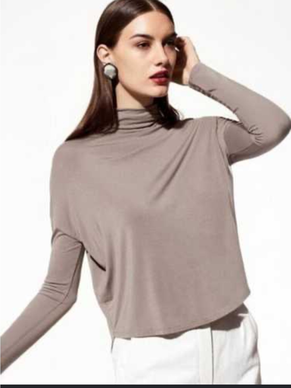 Babaton Seaton Turtleneck Long Sleeve Top